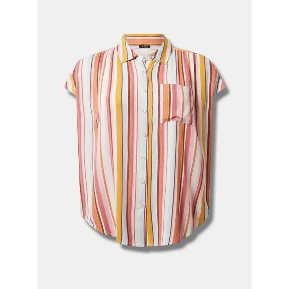 NWT Torrid Crinkle Gauze Dolman shirt size 4-4X-26